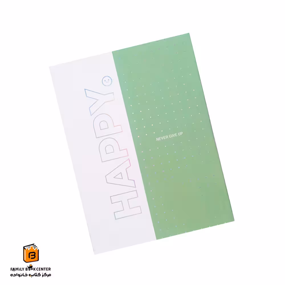 کلاسور 20 حلقه سبز مدل HAPPY لانگو (lango)