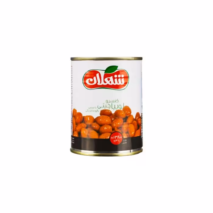 کنسرو لوبیا چیتی فلفلی شهلان 400 گرمی