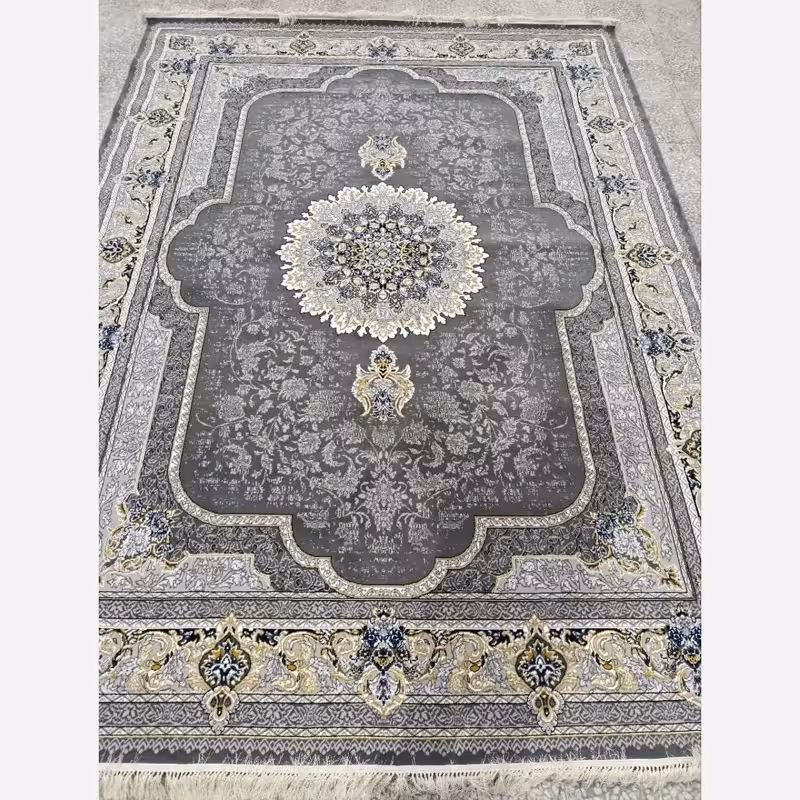 فرش ماشینی کاشان 12متری نقشه سروش دودی(ارسال رایگان)