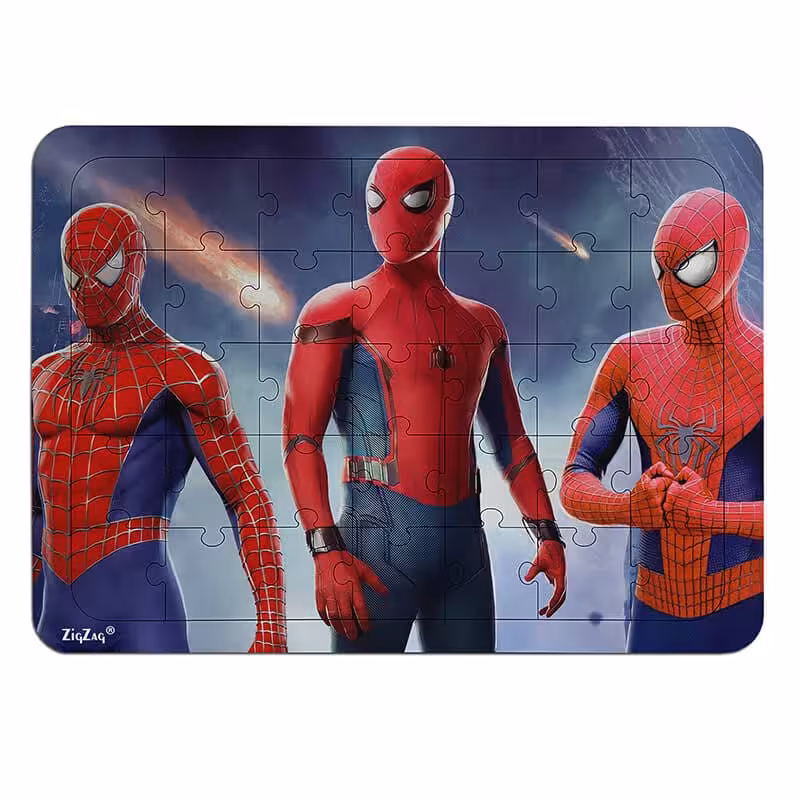 خرید و قیمت پازل چوبی 35 تکه طرح مرد عنکبوتی کد 351046