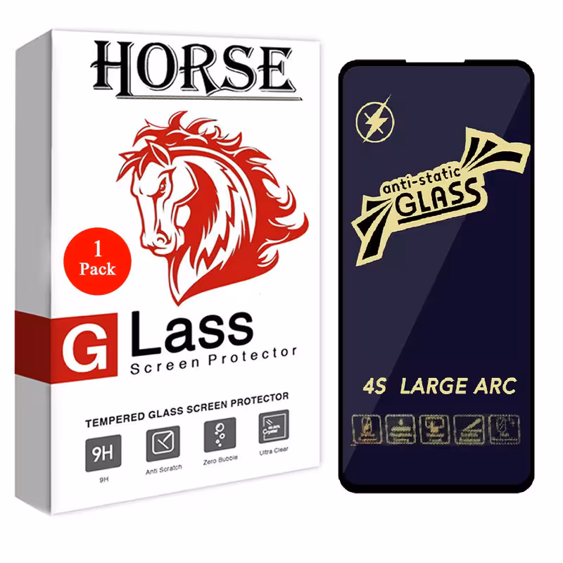 محافظ صفحه نمایش هورس مدل Anti-Static مناسب برای گوشی موبایل شیائومی Redmi Note 9T | کالا برتری