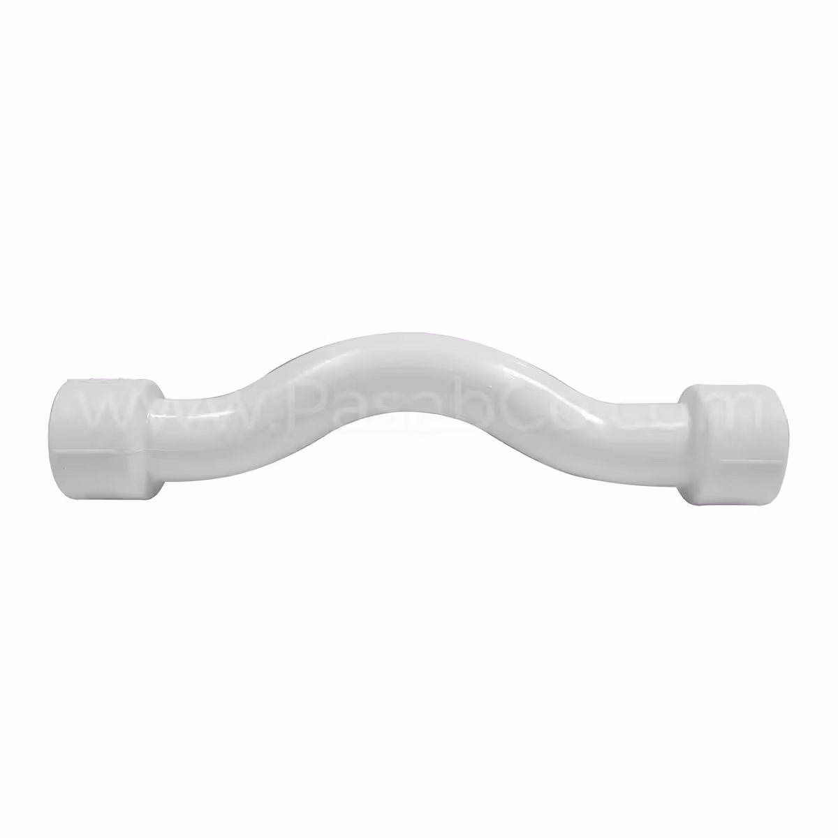 لوله خمدار دوسر بوشن سفید 20mm آذین تعداد در کارتن 80 عدد