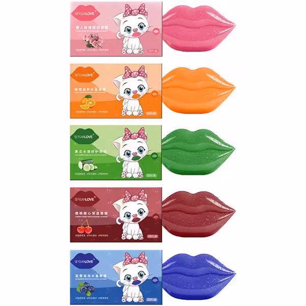 ماسک لب سرسانلاو با کیفیت عالی دارای 5 رایحه مختلف