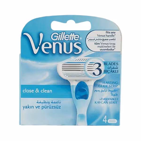 یدک خودتراش ژیلت مدل ونوس (venus) 4 عددی