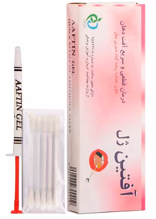 ژل دهانی آفتین ژل حاوی عصاره ریشه گیاه شیرین بیان