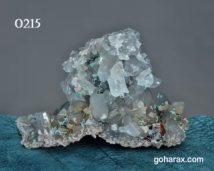 سنگ زینتی سلستین سبز آبی