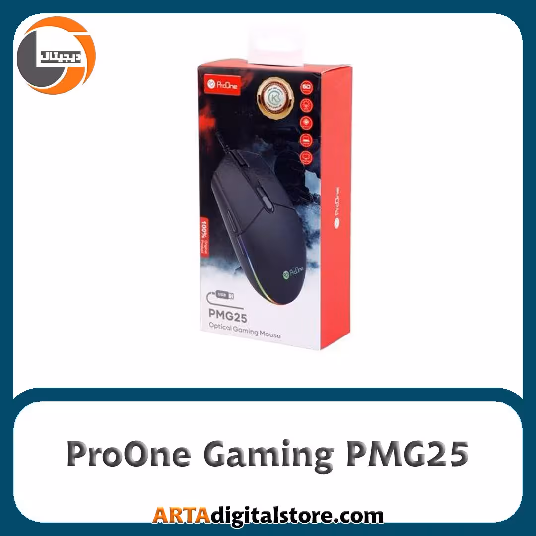 موس گیمینگ پرووان ProOne Gaming PMG25 Black