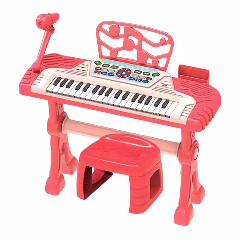 اسباب بازی مدل ارگ پایه دار میکروفون دار