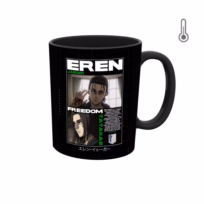خرید ماگ-لیوان حرارتی  انیمه ارن اتک ان تایتان