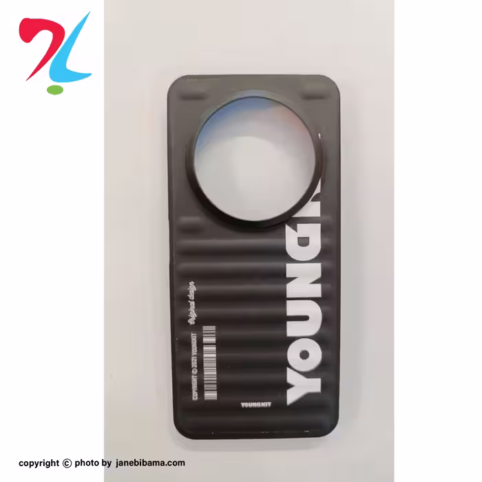 قاب YoungKit طرح بارکد شیائومی Redmi14c-مشکی