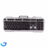 جزئیات ، قیمت و خرید کیبورد باسیم گیمینگ رویال مدل Royal RKG-615 | فروشگاه آریا