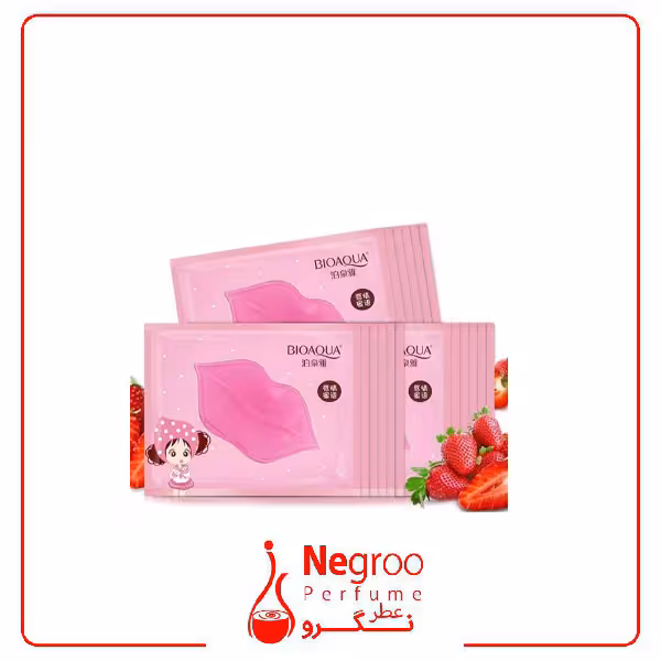 پچ لب ورقه ای بیوآکوا ا Bioaqua Lip Collagen Crystal Lip Mask