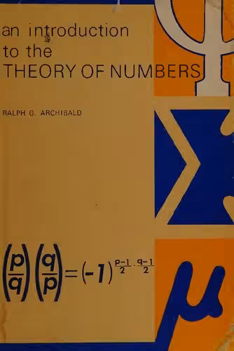 خرید و دانلود نسخه کامل کتاب An introduction to the theory of numbers