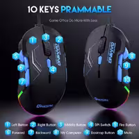 ماوس مخصوص بازی ام کی ای اس پی ان مدل X12