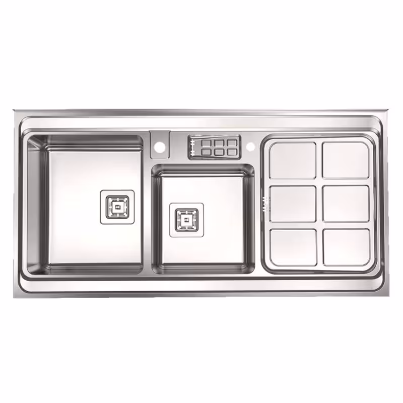 سينک ظرفشویی روکار استیل البرز مدل 855