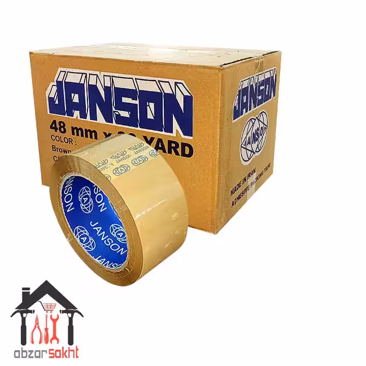 چسب قهوه ای جانسون (کارتن 72 عددی )