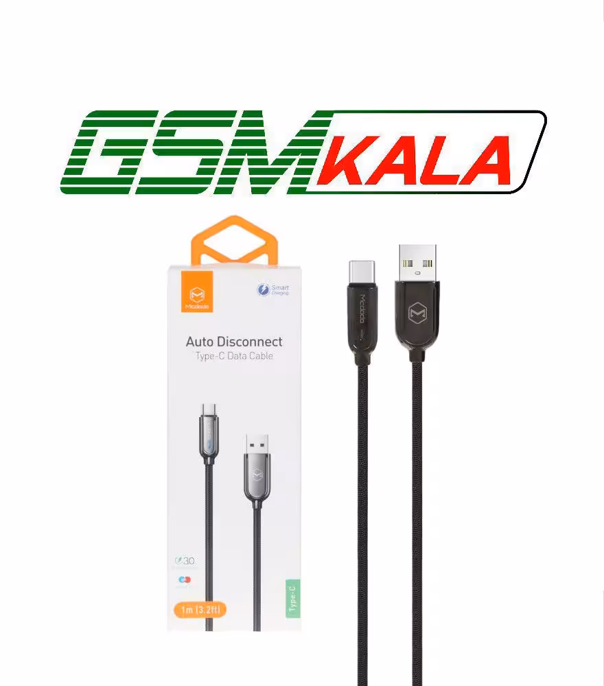 کابل شارژ فست Mcdodo Type-C مدل CA-6190 - مشکی