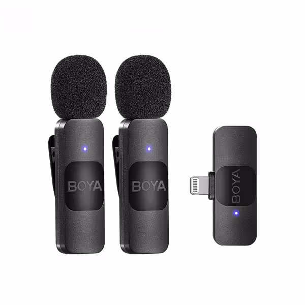 میکروفون یقه ای بی سیم بویا مدل BOYA BY-V2