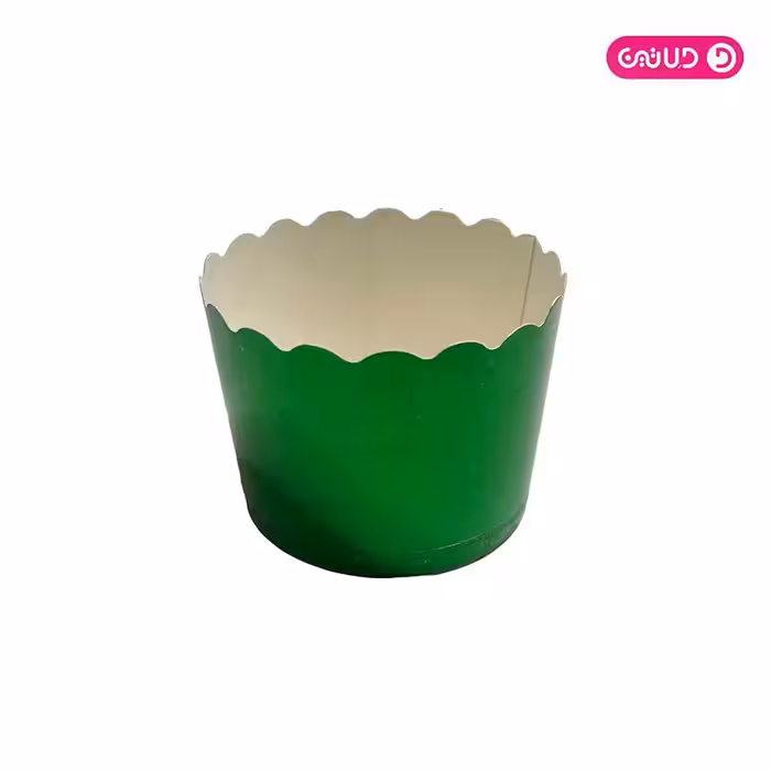 کپسول کاپ کیک متالایز سبز 25 تایی