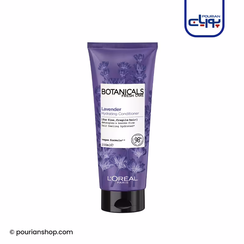 نرم کننده گیاهی لورال (اورال) بوتانیکالز اسطوخودوس مو و پوست سر _ L'Oreal Paris Botanicals Lavender Sensitive 200ml