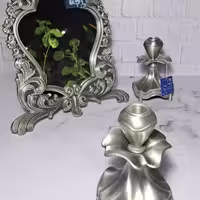 ست آیینه و شمعدان برند سیلویا