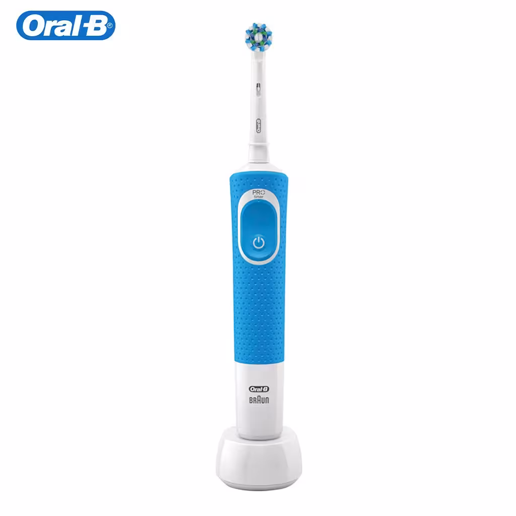مسواک برقی اورال بی D100 Vitality Cross Action آبی