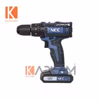 دریل شارژی چکشی باتری لیتیوم NEC 1618