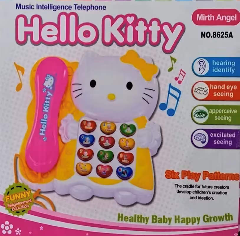اسباب بازي تلفن Hello kitty موزيكال کدm021