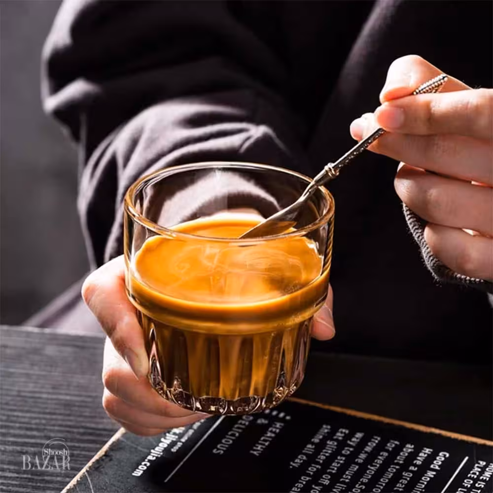 نیم لیوان شیشه ای دنی هوم مدل بهارلا