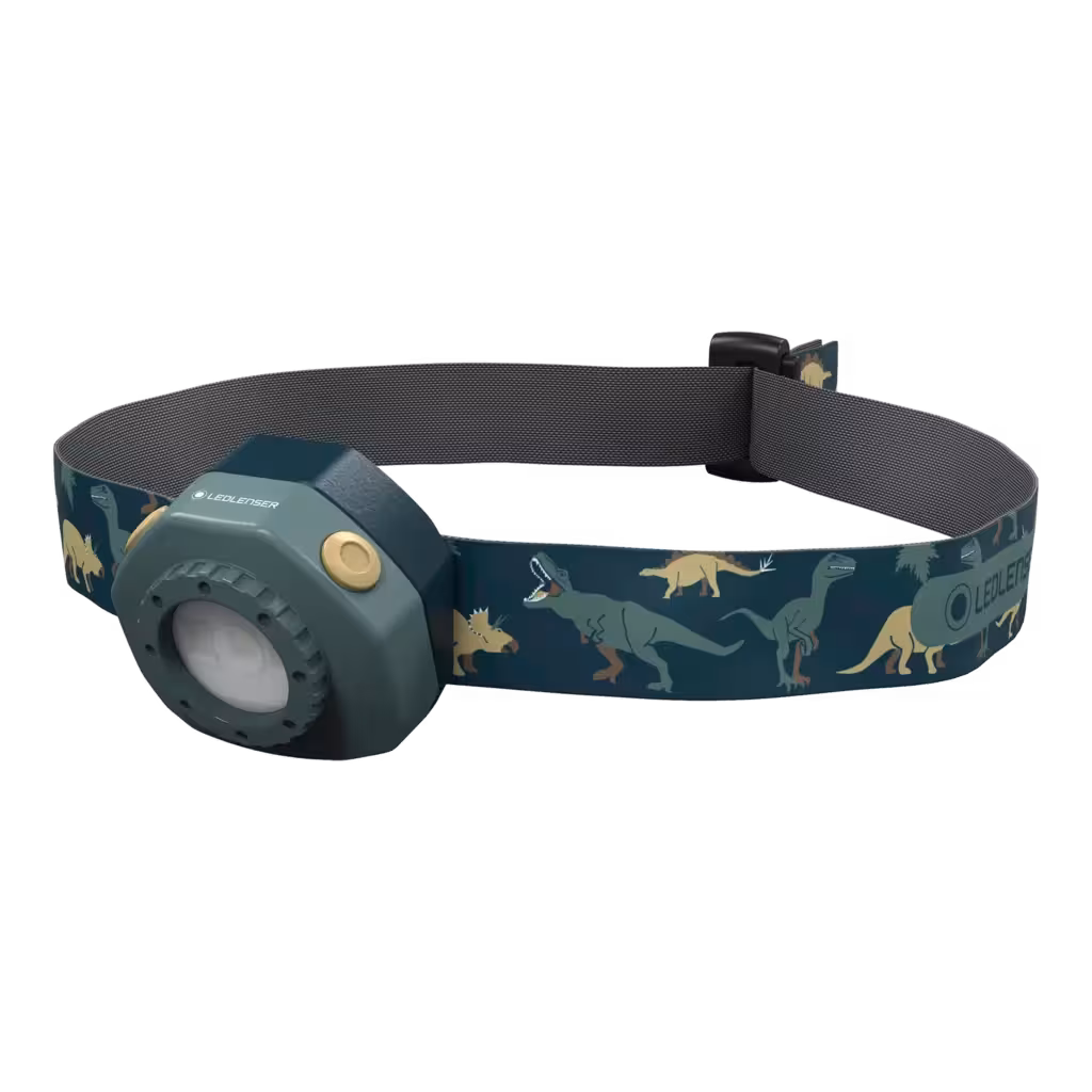هدلامپ لدلنزر – چراغ پیشانی شارژی کودکان Ledlenser Headlamp Kidled4R – Green