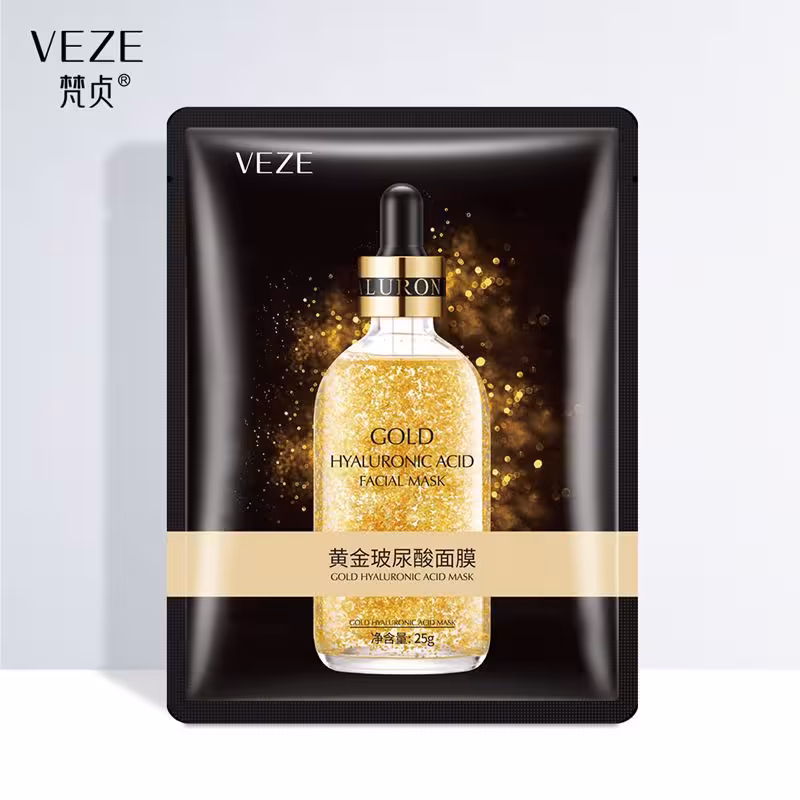 ماسک ورقه ای طلا 24عیار veze | فروش عمده