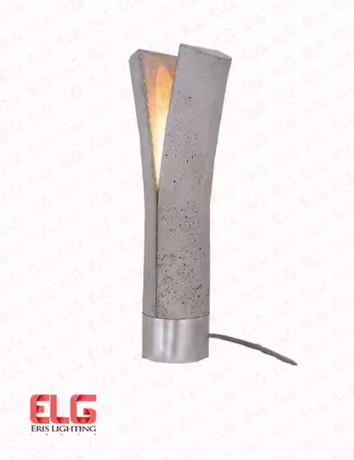 چراغ رومیزی بتنی طرح Y