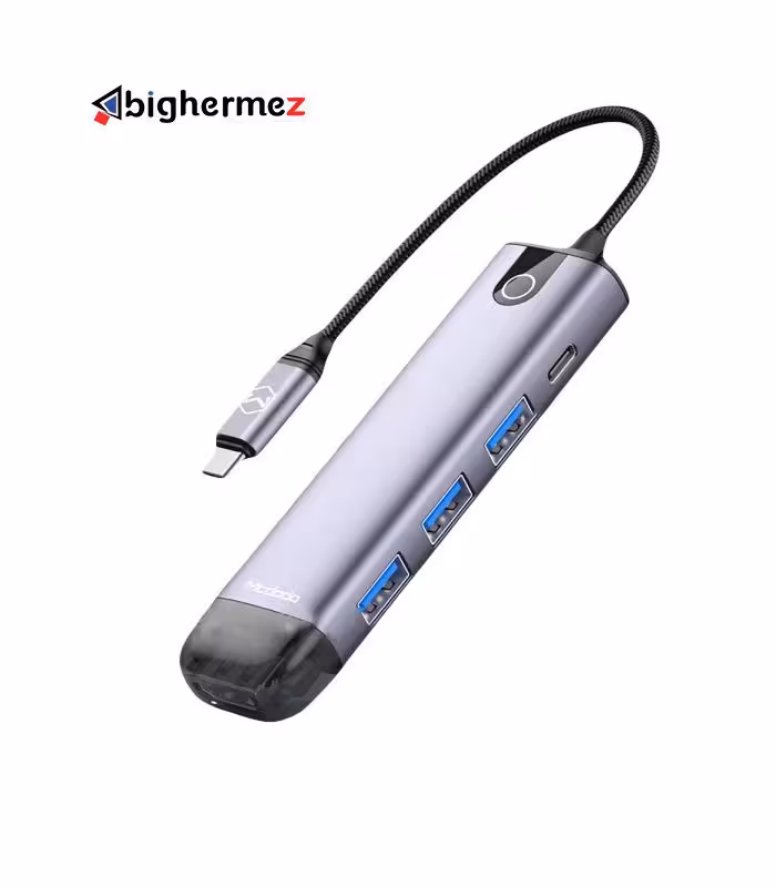 هاب 5 پورت TYPE-C مک دودو مدل HU-7750