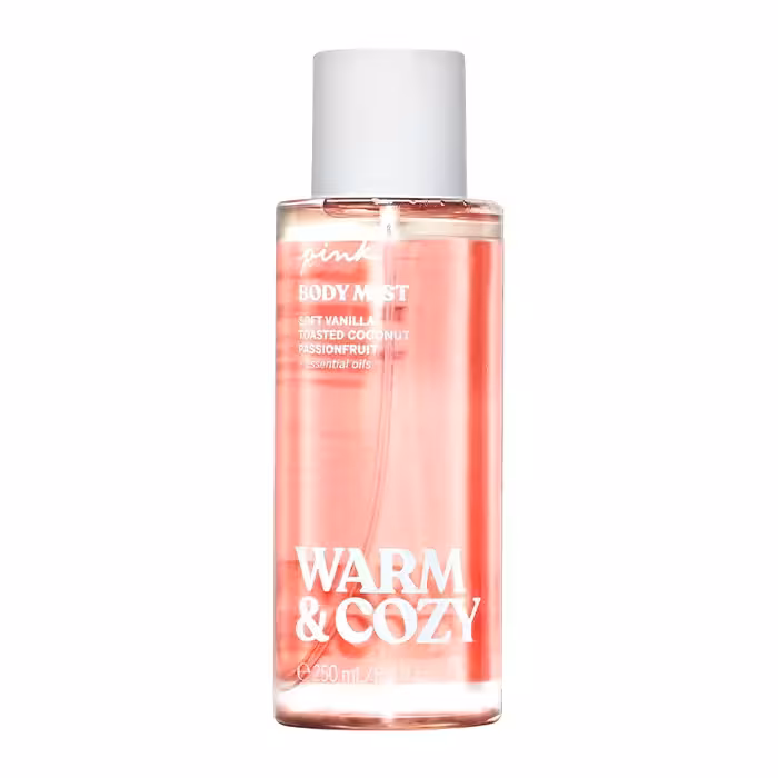 بادی اسپلش پینک ویکتوریا سکرت Warm and CozyVictoria’s Secret Pink Body Mist Warm and Cozy