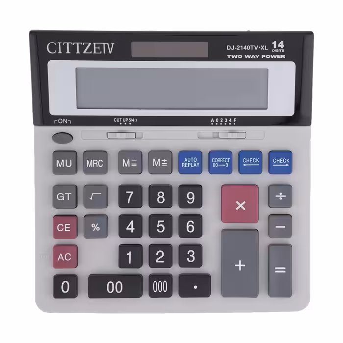 ماشین حساب سیتزیو مدل DJ-2140TV