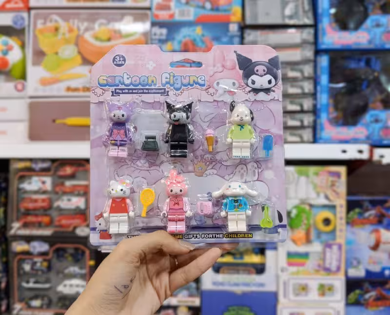 لگو شخصیتی کرومی روکارتی بسته 6 عددی