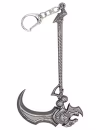 داس جنگی دکوری وارکرفت مدل انتقام نقره‌ای