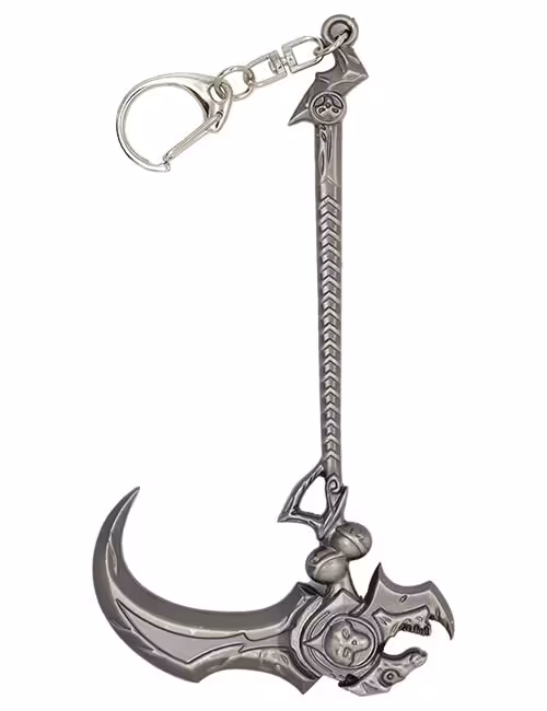 داس جنگی دکوری وارکرفت مدل انتقام نقره‌ای