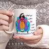 ماگ حس آمیزی طرح لیوان دهنی مدل کژال