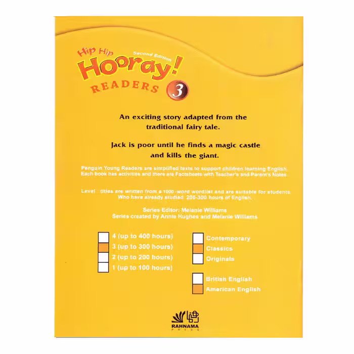 کتاب Hip Hip Hooray 3 اثر جمعی از نویسندگان انتشارات اشتیاق نور