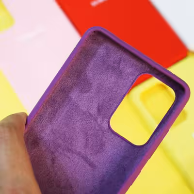 کاور مدل سیلیکونی مناسب برای گوشی موبایل سامسونگ GALAXY A 52 / A 52 (s)