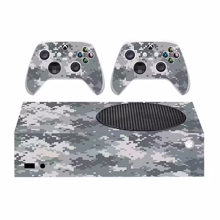 برچسب Xbox series s توییجین وموییجین مدل چریکی 02  مجموعه 4 عددی