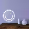 چراغ رومیزی مدل ریموت دار SMILE-GL_WHT-GLASS