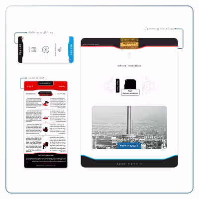 برچسب پوششی ماهوت مدل Tehran City مناسب برای تبلت اپل iPad mini 2012 A1432