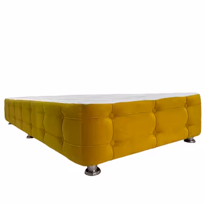 تخت خواب یک نفره مدل zatol90 سایز 200 × 90 سانتی متر به همراه تشک