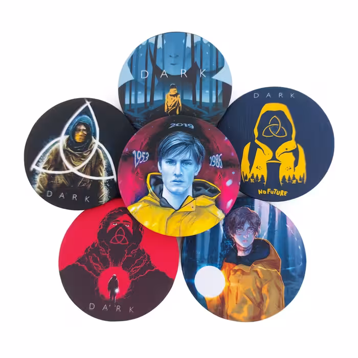 پیکسل خندالو مدل سریال دارک کد 349B مجموعه 6 عددی