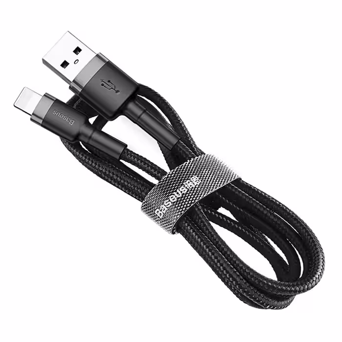کابل تبدیل USB به لایتنینگ باسئوس مدل  CG1 CAFULE طول 2 متر