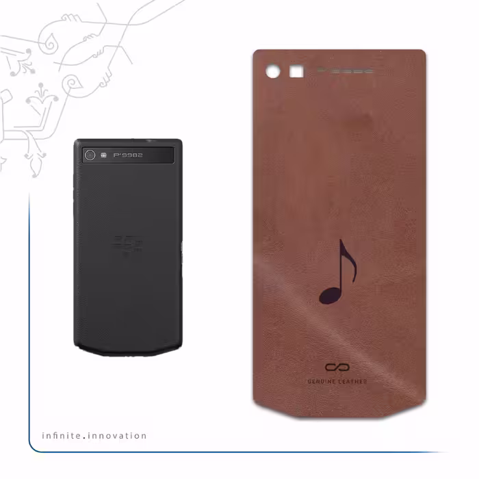 برچسب پوششی ماهوت مدل MNL-CHNG مناسب برای گوشی موبایل بلک بری P9982