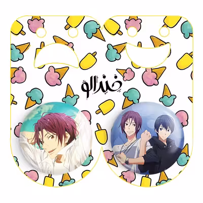 پیکسل خندالو مدل اروکا و رین و رین ماتسوکا انیمه فری کد 1560515607 مجموعه 2 عددی