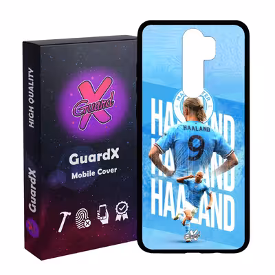 کاور گارد ایکس طرح ارلینگ هالند مدل Glass10575 مناسب برای گوشی موبایل شیائومی Redmi Note 8 Pro